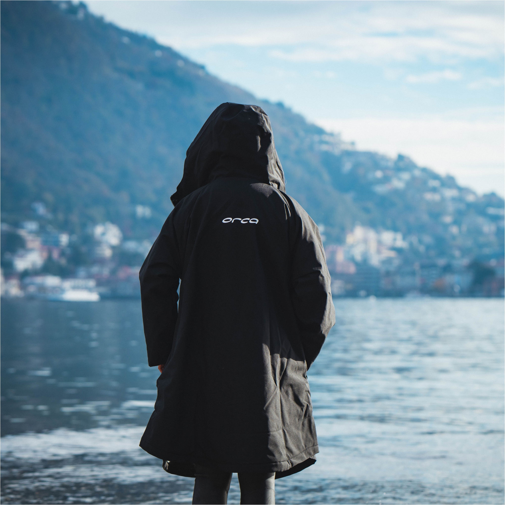 2026 Orca Thermo Parka Verandering Robe NAZ2 - Black